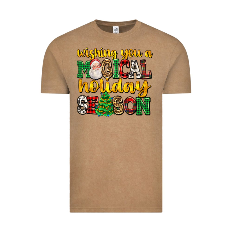 Wishing You A Magical Season Vintage Tee by AdoDesignShop | Teevron