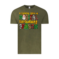 Vintage Olive wishing you a magical season Vintage Tee - AdoDesignShop
