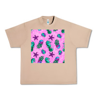 Burro summer ocean seamless pattern Urban Heavy Tee - BundleAndBundleShop