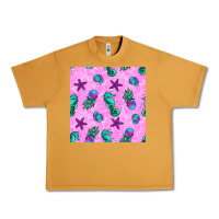 Peanut Butter summer ocean seamless pattern Urban Heavy Tee - BundleAndBundleShop