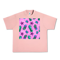 Salmon summer ocean seamless pattern Urban Heavy Tee - BundleAndBundleShop