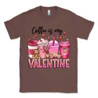 Chestnut Coffee Is MY Valentine Classic Tee - CowhideDigitalArt
