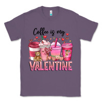 Lavender Coffee Is MY Valentine Classic Tee - CowhideDigitalArt