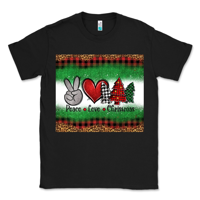 Peace Love Christmas Trees Classic Tee by Jasminsmagicworld | Teevron