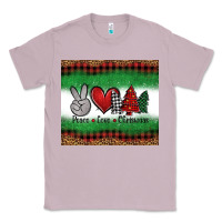 Lilac Peace Love Christmas Trees Classic Tee - Jasminsmagicworld