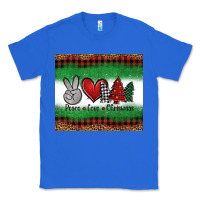 True Royal Peace Love Christmas Trees Classic Tee - Jasminsmagicworld