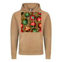 Vintage Camel christmas ornaments and leopard seamless pattern Vintage Hoodie - BundleAndBundleShop