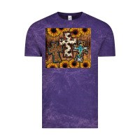 Cloud Purple cross tumbler Vintage Tee - JahusDesignShop