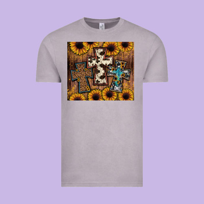 Cross Tumbler Vintage Tee Designed By Jahusdesignshop