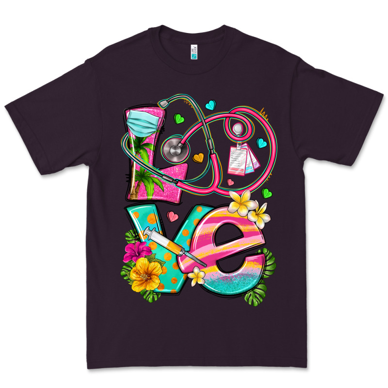 Love Summer Nurse Premium Tee by texasbilliewilder | Teevron