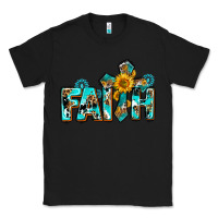 Black faith with cross ado Classic Tee - AdoDesignShop