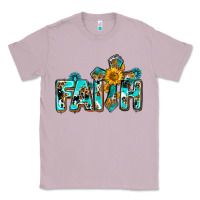 Lilac faith with cross ado Classic Tee - AdoDesignShop