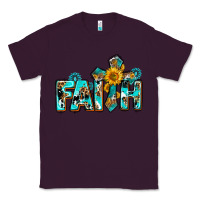 Plum faith with cross ado Classic Tee - AdoDesignShop