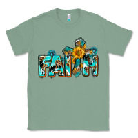 Sage faith with cross ado Classic Tee - AdoDesignShop
