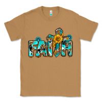 Toasted Coconut faith with cross ado Classic Tee - AdoDesignShop