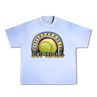 Grape Ice softball rainbow Urban Heavy Tee - JahusDesignShop