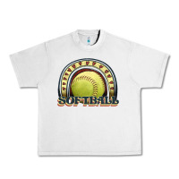 Lunar Rock softball rainbow Urban Heavy Tee - JahusDesignShop