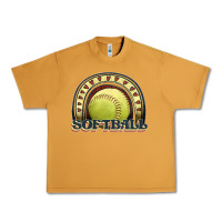 Softball Rainbow Urban Heavy Tee | Teevron