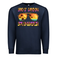 Navy hot mom summer Premium Sweatshirt - BarkalooDesign