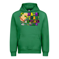 Emerald mardi gras drinking team margaritas Urban Hoodie - CowGirlArtShop