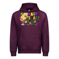 Mauve Wine mardi gras drinking team margaritas Urban Hoodie - CowGirlArtShop