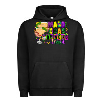 Pigment Black mardi gras drinking team margaritas Urban Hoodie - CowGirlArtShop