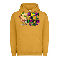 Pigment Peanut Butter mardi gras drinking team margaritas Urban Hoodie - CowGirlArtShop