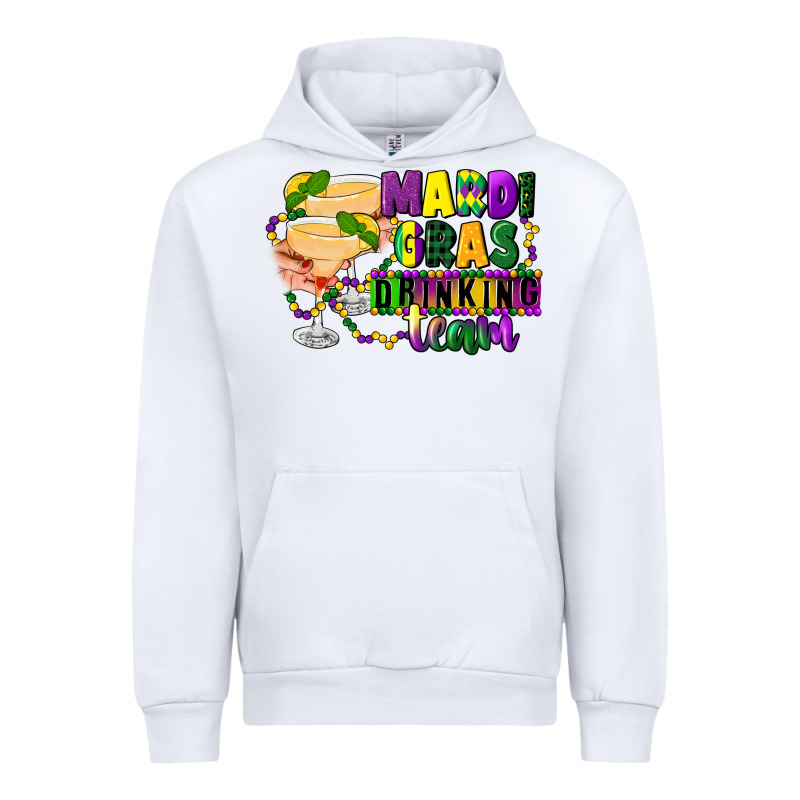 Mardi Gras Drinking Team Margaritas Urban Hoodie by CowGirlArtShop | Teevron
