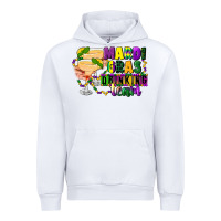 White mardi gras drinking team margaritas Urban Hoodie - CowGirlArtShop