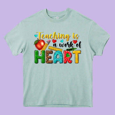 Heavy Core Tee teaching is a work of heart tbw