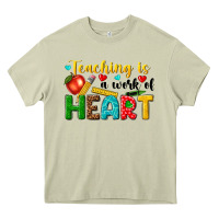 Mossy teaching is a work of heart tbw Heavy Core Tee - texasbilliewilder