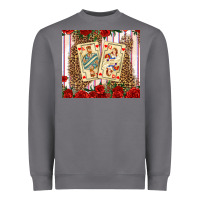 Storm valentines day playing cards Heavyweight Sweatshirt - AdoDesignShop