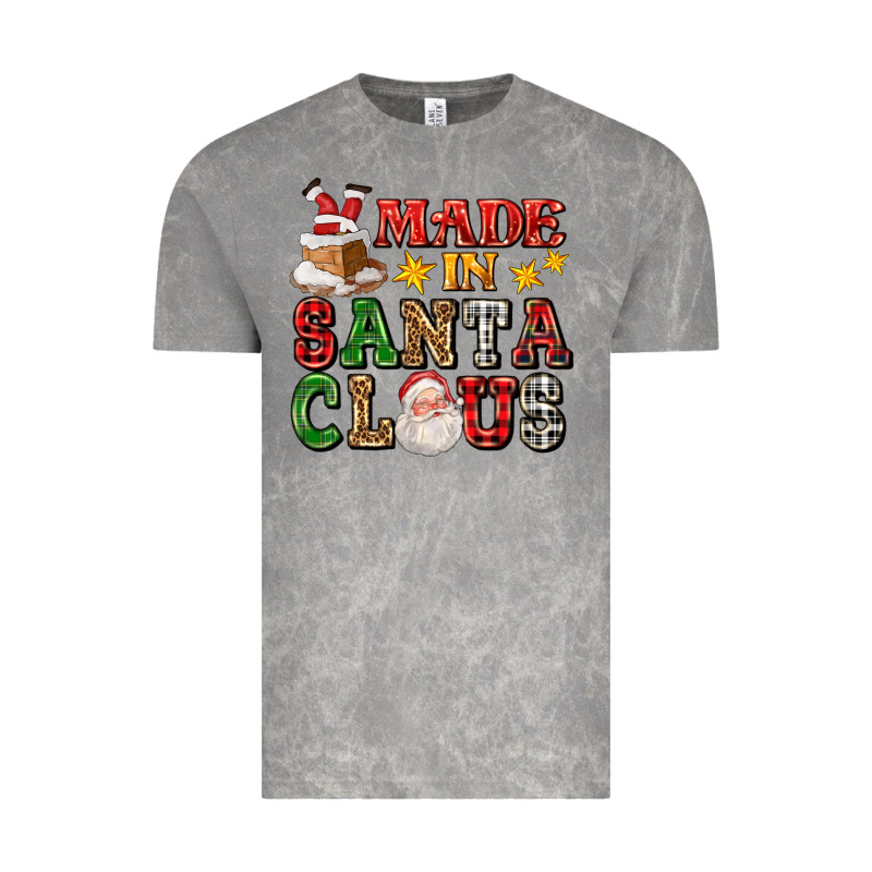 Made In Santa Claus Ado Vintage Tee by AdoDesignShop | Teevron