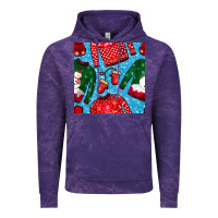 Cloud Purple christmas clothes seamless pattern Vintage Hoodie - BundleAndBundleShop