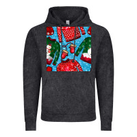 Vintage Black christmas clothes seamless pattern Vintage Hoodie - BundleAndBundleShop