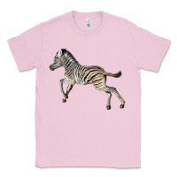 Bubblegum Pink Baby Zebra Classic Tee - LillyAllenDesigns