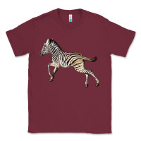 Burgundy Baby Zebra Classic Tee - LillyAllenDesigns