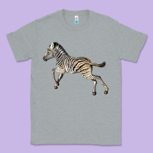 Baby Zebra Classic Tee Designed By Lillyallendesigns