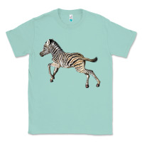 Seafoam Baby Zebra Classic Tee - LillyAllenDesigns