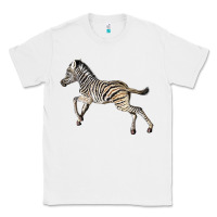 White Baby Zebra Classic Tee - LillyAllenDesigns