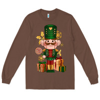 Chestnut Christmas Nutcracker Long Sleeve Tee - NancyCooperArtShop