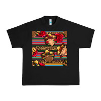 Black mexican gnomes seamless pattern Urban Heavy Tee - BundleAndBundleShop