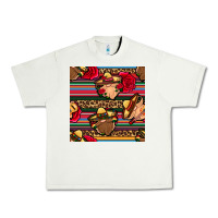 Pistachio mexican gnomes seamless pattern Urban Heavy Tee - BundleAndBundleShop