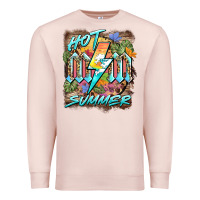 Pale Pink hot mom summer Premium Sweatshirt - BarkalooDesign