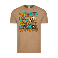 Vintage Coffee jesus is the anchor of my soul Vintage Tee - AdoDesignShop