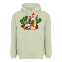 Matcha mexican tequila gnomes guitar roses cactus serape Heavyweight Hoodie - Artiststas