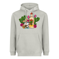 Moon Dust mexican tequila gnomes guitar roses cactus serape Heavyweight Hoodie - Artiststas