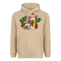 Mushroom mexican tequila gnomes guitar roses cactus serape Heavyweight Hoodie - Artiststas