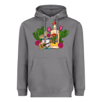 Storm mexican tequila gnomes guitar roses cactus serape Heavyweight Hoodie - Artiststas