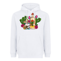 White mexican tequila gnomes guitar roses cactus serape Heavyweight Hoodie - Artiststas